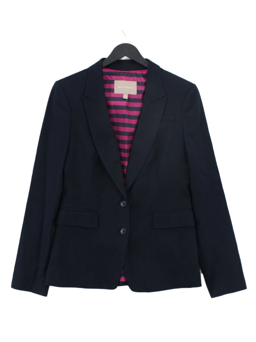 Banana republic cotton blazer sale