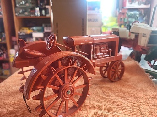 Unstyled Allis Chalmers WC AC tractor on steel wheels ORIGINAL VINTAGE 1/16 #744 - Picture 7 of 9