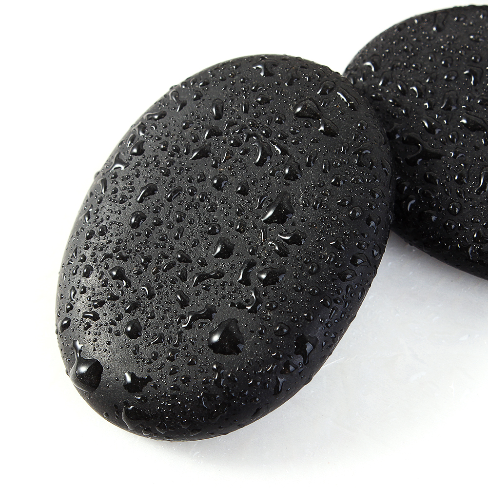 7pcs Lot Hot Spa Rock Stone Basalt Massage Stones Lava Massage Natural Stone Ebay