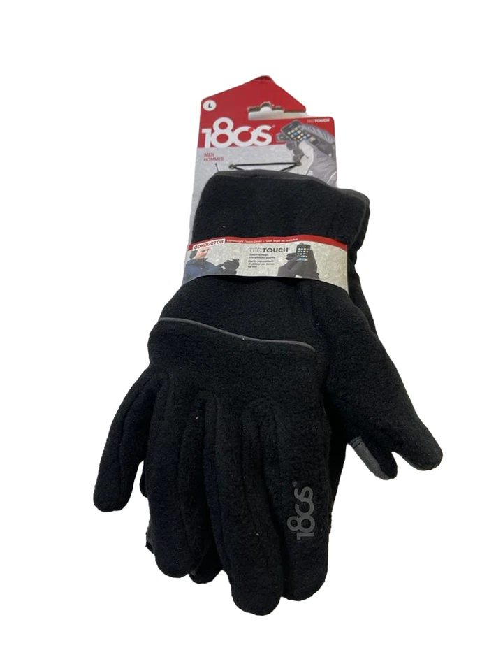 180's Men's Tectouch Conduit Gloves- Black, Large - Image 3 of 4