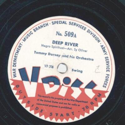 Tommy Dorsey / Ray Noble - Deep River / a)  The wish that I wish tonight b) So i