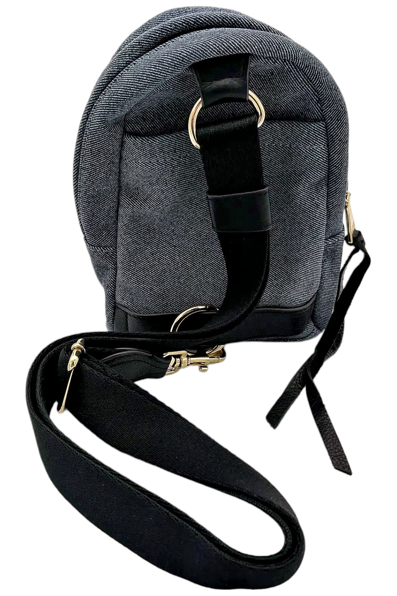 Aimee Kestenberg Tamitha Leather Sling Bag Denim Leather | eBay display picture 1