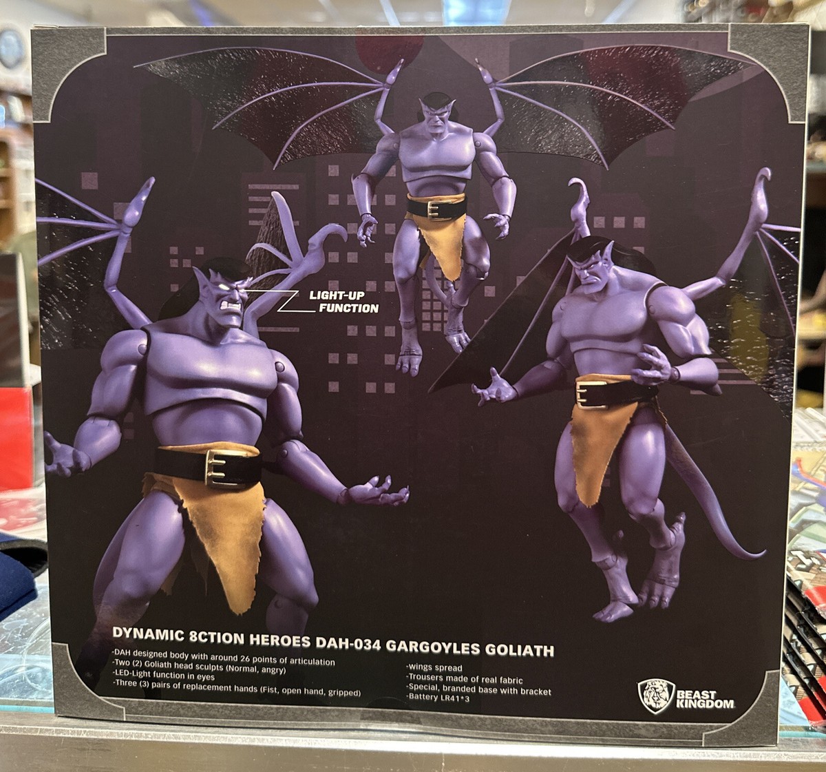 Gargoyles Goliath Beast Kingdom DAH-034 SDCC PX Exclusive Figure
