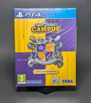 Two Point Campus Enrollment Edition Playstation 4 PS4 2022 New Sealed   