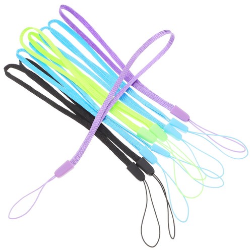 3 PCS Mobile Phone Cord Colorful Flat Hand Wrist Lanyard Cellphone - 第 10/12 張圖片