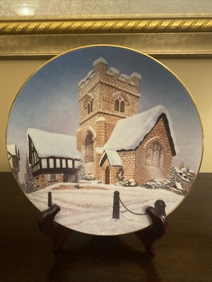David Winter Collection  A Christmas Carol  Plate 2nd In Series 2970/10000