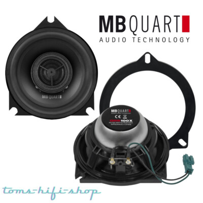 MB Quart QM100X BMW 10cm Lautsprecher BMW 1er E81 E82 E87 E88 3er E90 E91 E92