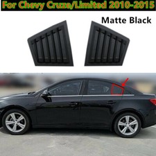 Matte Black Side Vent Window Scoop Louver Trim For Chevy Cruze Limited 2010-2015 Matte Black Side Vent Window Scoop Louver Trim For Chevy Cruze Limited 2010-2015