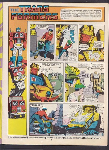 Marvel Comic Transformers UK - Issue 127 - August 1987 - Picture 2 of 2