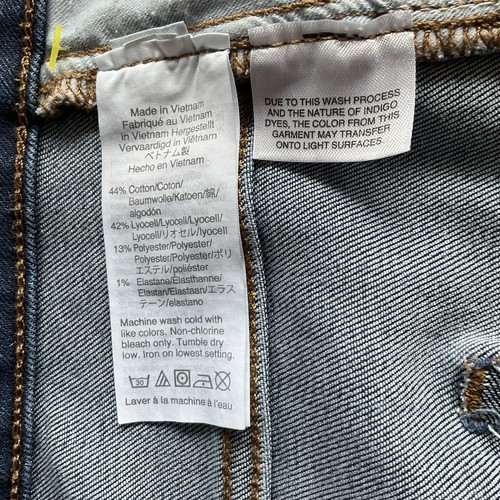 Madewell 32 Womens Jeans Curvy High Rise Skinny Stretch Denim Cotton Lyocell - Picture 6 of 11