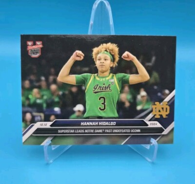 Hannah Hidalgo  2024-25 Bowman U Now Basketball Card #29 Notre Dame 