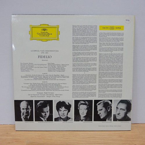 136 215 BEETHOVEN Fidelio Highlights FRICSAY BAVARIAN SO DG TULIPS STEREO LP EX - Picture 2 of 5