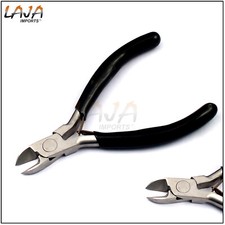 Diagonal Cutter Plier Round Jaw Micro Beading Wire Craft Jewelry Making Straight