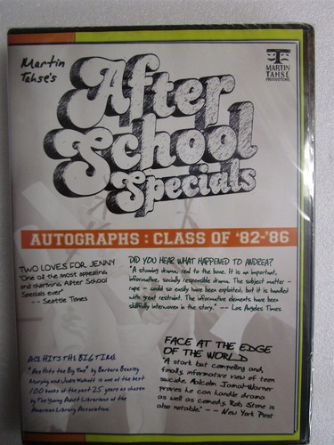 DVD After School Specials Autographs Class of 82-86 1982 1986 Martin Tahses NEW