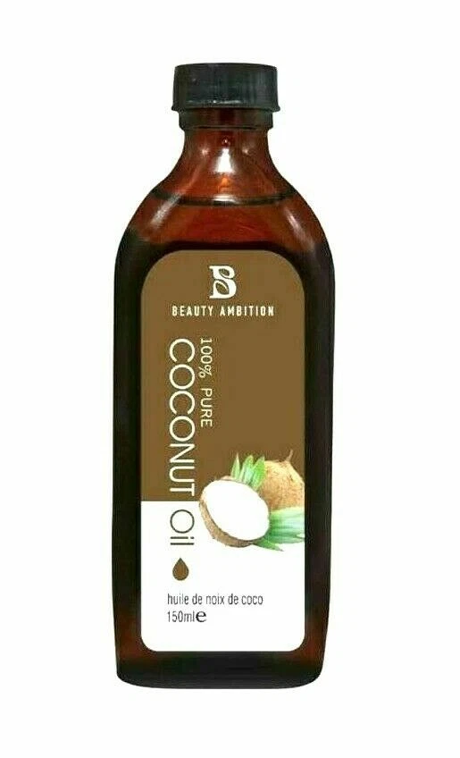 Essential Pure Coconut Oil 150ml By Beauty Ambition For Hair and Body