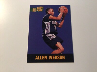 ALLEN IVERSON 1996-97 SCORE BOARD ALL SPORT PPF ROOKIE CARD RC #80
