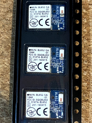 Multiprotocol Modules BLE v4.2 Module NFC Integrated Ant. Pack of Three