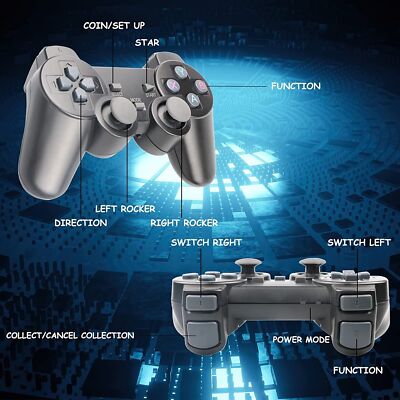 Consola Emuladora M8 Con 10,000+ Juegos Clásicos - Incluye 2 Mandos, 32GB, U-Box Integrado