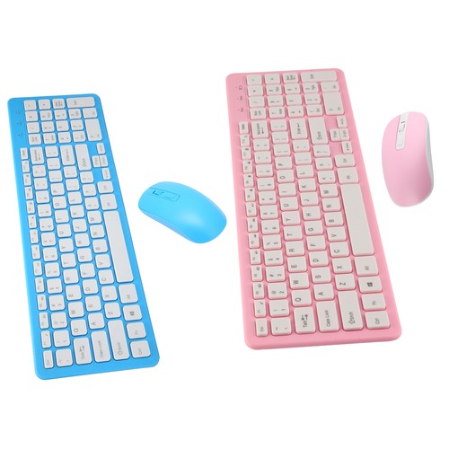 96 Key Wireless Keyboard Mouse Combo 10 Meters Transmission Fade Resistant K ZZ1 - Afbeelding 10 van 18