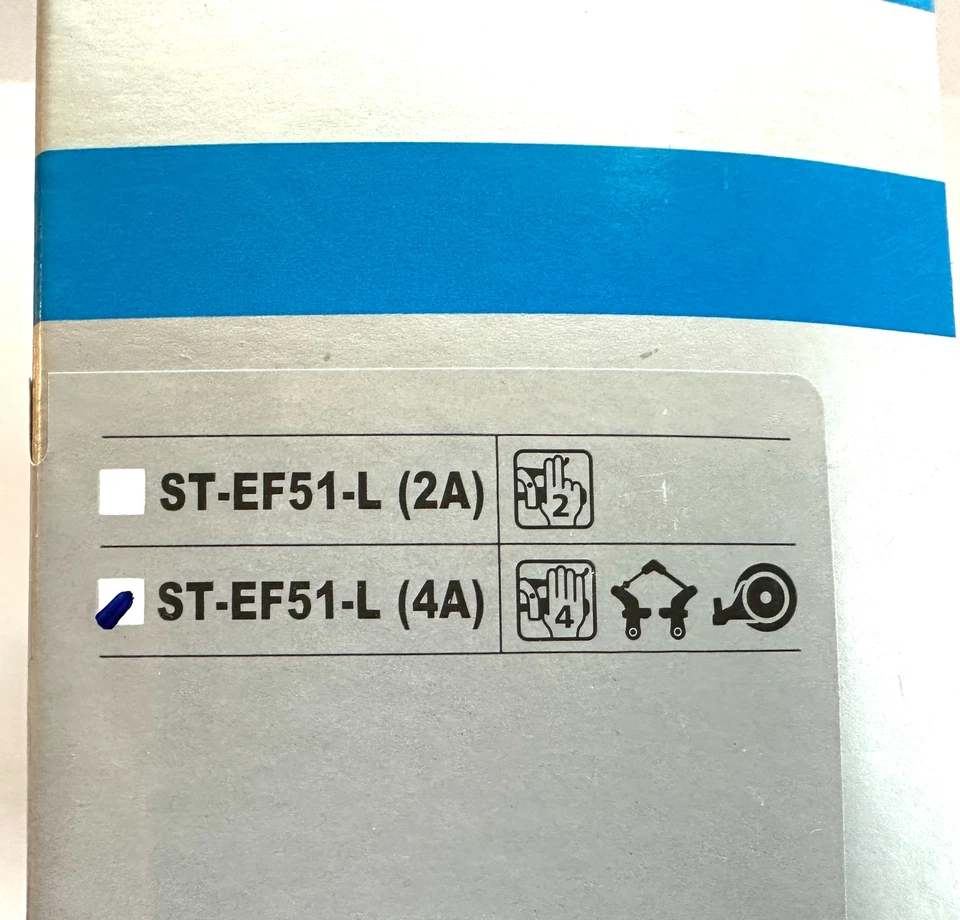 Shimano ST-EF51-L (4A) Shift Brake Lever 3 Speed Left Bike Shifter New in Box - Image 2 of 4