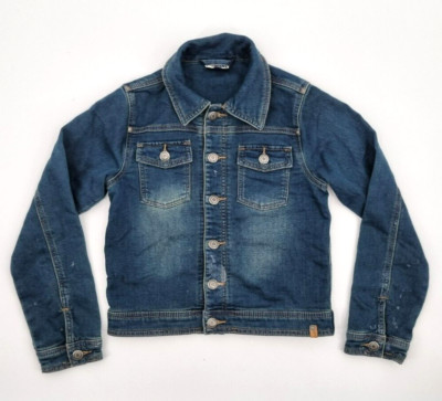 Coole Jeans Jacke Denim für Mädchen von POMP DE LUX in Gr. 140 (10 Jahre)  TOP !
