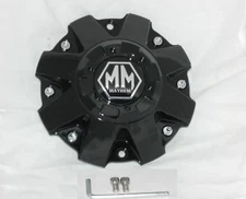 NEW MAYHEM GLOSS SHINY BLACK WHEEL RIM CENTER CAP C108010B C806801-1CAP TWG