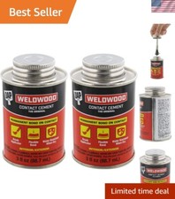 Weldwood 3 oz Contact Cement - Quick Drying Pack of 2 for DIY Projects