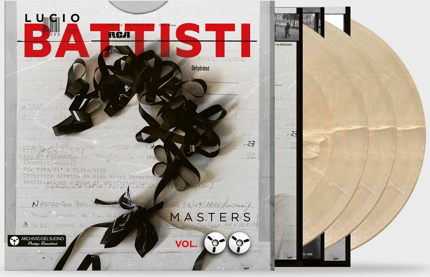 Vinile Lucio Battisti - Masters Vol.2 (Transparent With White Streaks Vinyl) (3