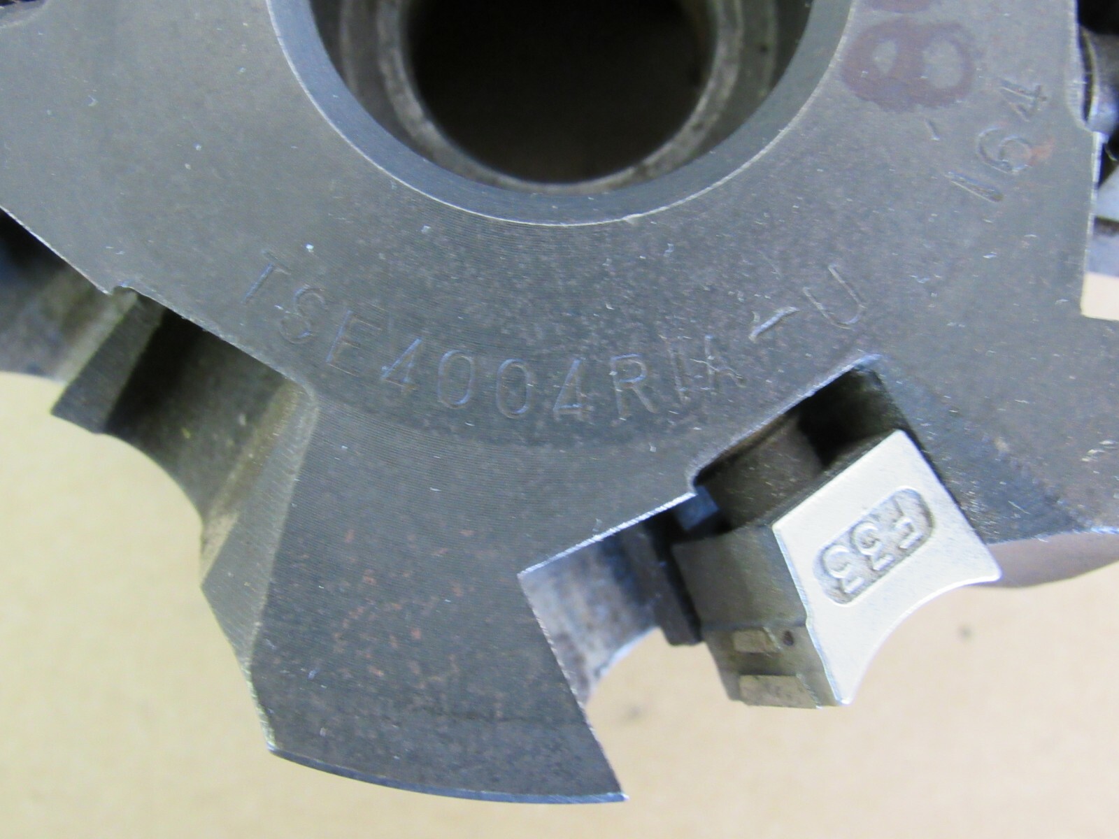 4" TUNGALOY TAC INDEXABLE FACE MILL CUTTER 1.5" ARBOR, TSE4004RIAU eBay