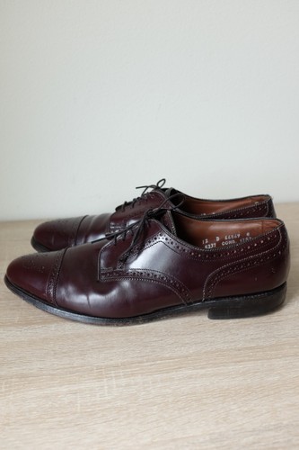 A+ Allen Edmonds Sanford Shoes Cap Toe 
