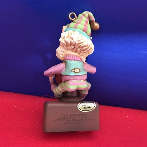 Enesco Treasury Ornament Wee Tree Trimmers Series Stamper 1991 NEW E4 - Picture 4 of 7