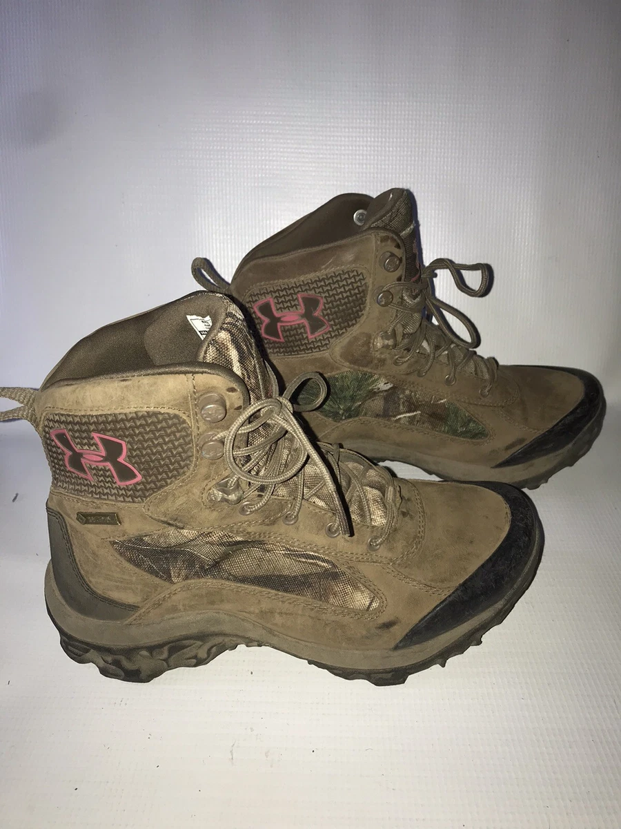 Womens under deals armour camo boots