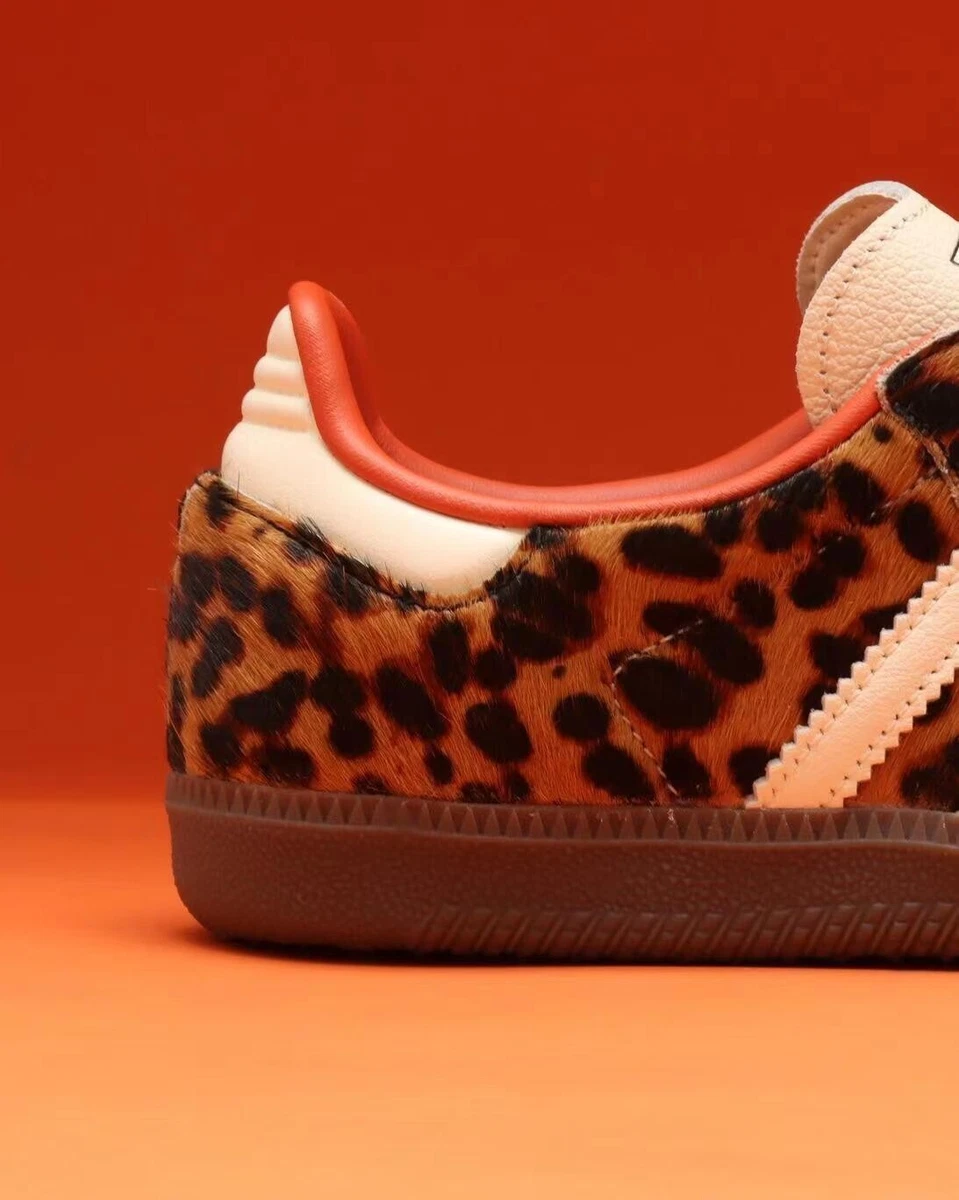 adidas Samba OG Preloved Red Leopard 2025-JI2734- NEW WITH BOX | eBay