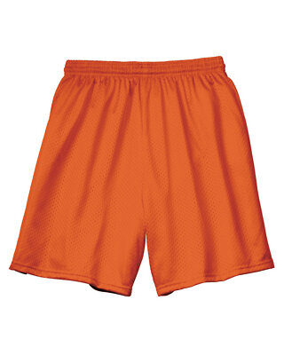 2 Pack Of A4 N5293 Adult 100% Polyester 7 Inch Inseam Jogging Gym Mesh Short
