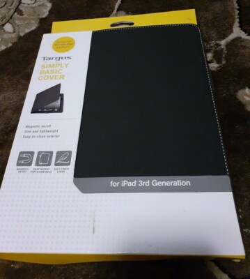 iPad 3rd Generation Simply Basic Cover Magnetic On Off Holder Slim Design Targus