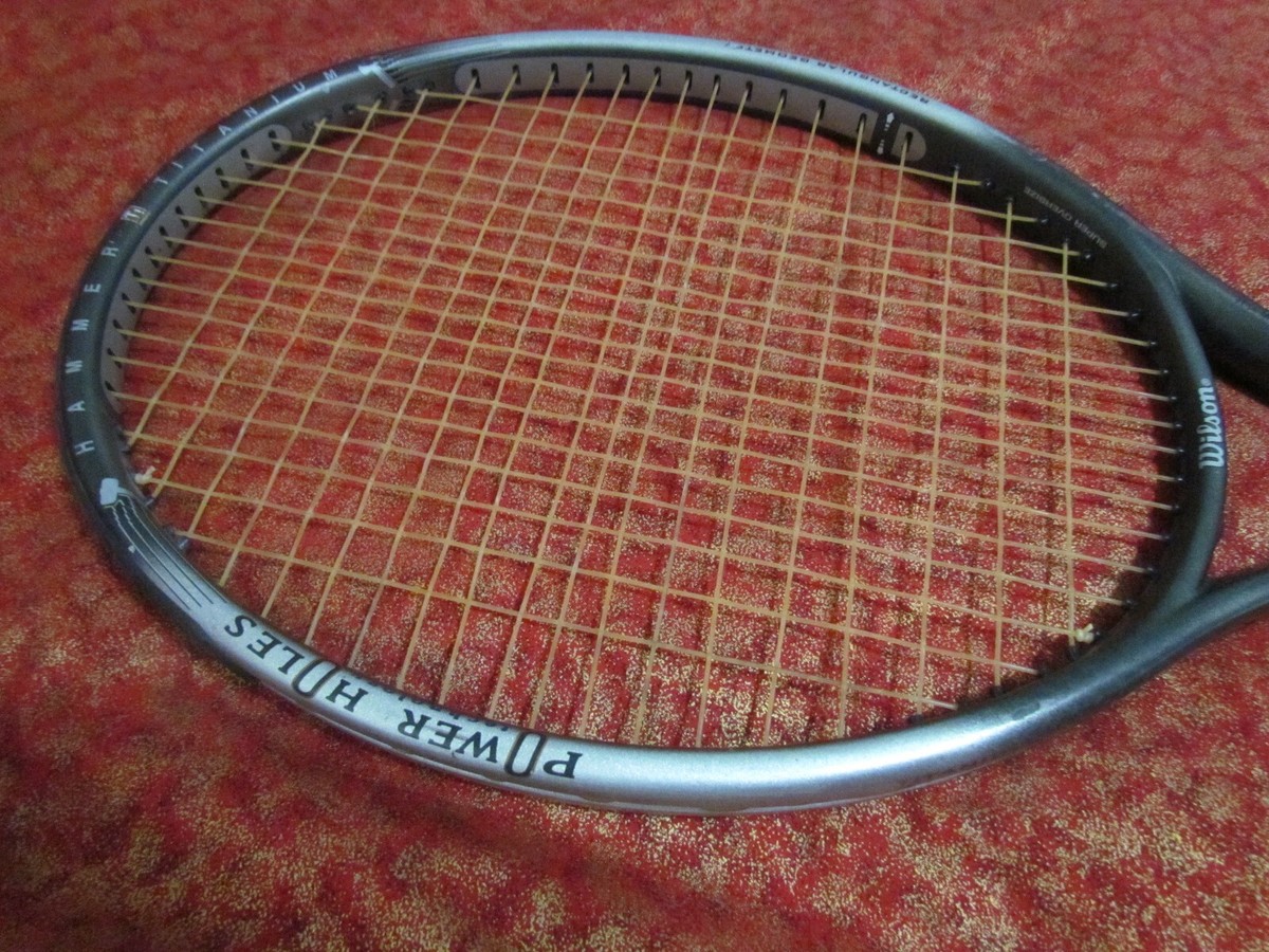 Wilson Hammer 3.4 Power Holes Titanium Stretch Tennis
