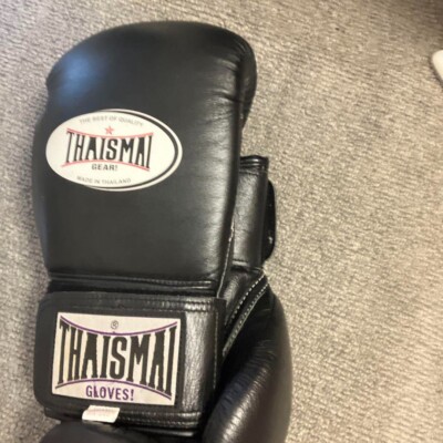 ISAMI THAISMI] Boxing Gloves 12oz Black Japan Import Genuine