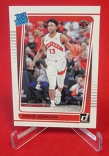David Johnson Rated Rookie Donruss NBA Basketball Card 2021 #243 Mint