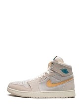 Air Jordan 1 Zoom CMFT 2 "Light Orewood Citrus", taglia 16 UK, EU 51,5, originale