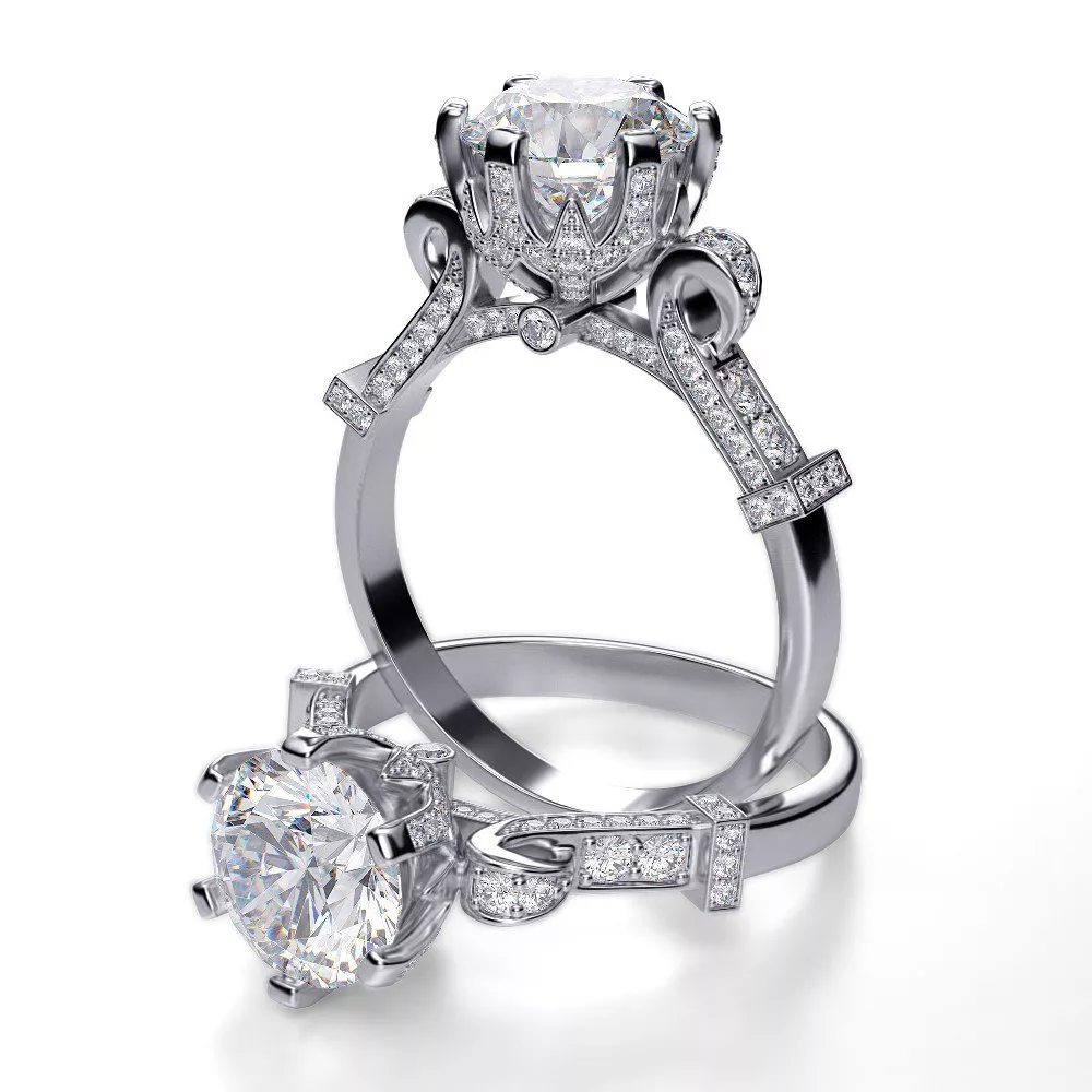 Cinderella diamond ring outlet