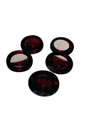 Gemme Naturali Pietra Granato Rosso Scuro Perline Rotonde Per - Foto 5