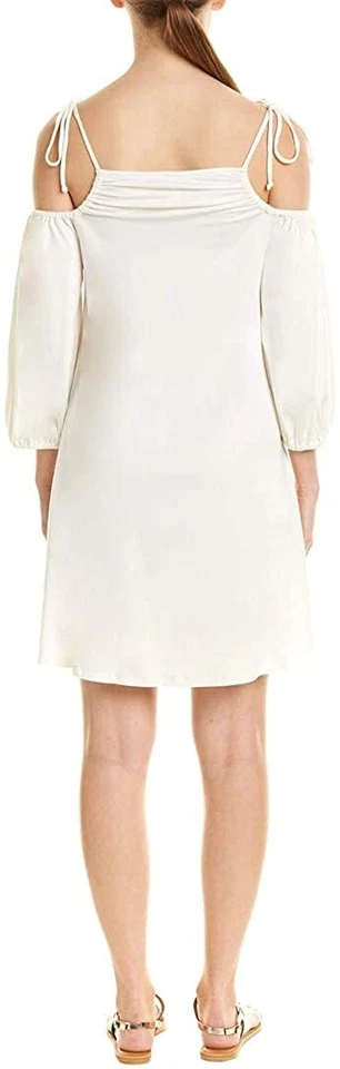 Vestido recto para mujer Rachel Pally 256796 Luka blanco talla XS Foto 2 de 2
