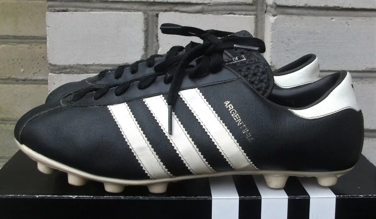 Adidas Argentina Vintage Rare 80 s Soccer Cleats Football Boots Rare Size 7.5