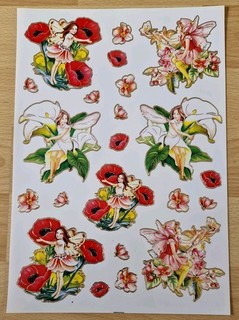 1 A4 Bogen Ultra Gloss Sticker Elfen