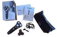 NEU!  10x  VENGA - Elektrischer Rasierer, nass und trocken einsetzbar