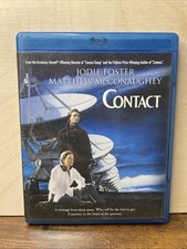 Contact (Blu-ray 1997) Jodie Foster, Matthew McConaughey, James Woods, John Hurt