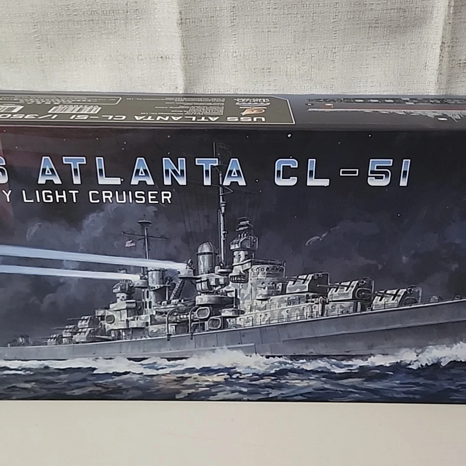 Crucero ligero 1/350 Very Fire USS Atlanta CL-51 Foto 3 de 4