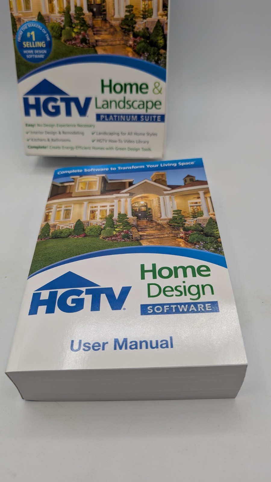 HGTV Home & Landscape Platinum Suite Software 2 Discs Box Manuals Complete Set