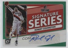 2020-21 Donruss Optic Signature Series Green Prizm Robert Covington Auto 1ly0