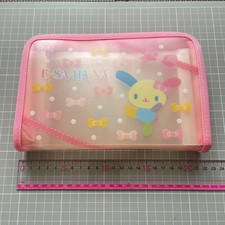 Sanrio Usahana Retro Zip Case Rare Foldable, 5 Compartments, Very Good